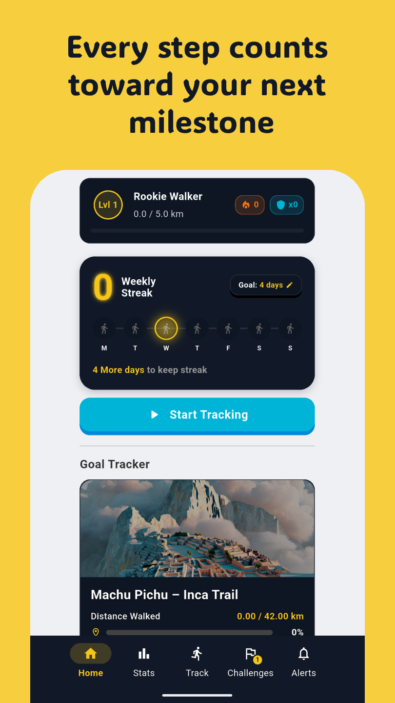 Explore virtual trails on the roadmap